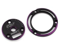 Team Exalt Black Phoenix Endplate with Chamfered Edges (Purple)