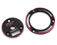 Team Exalt Black Phoenix Endplate with Chamfered Edges (Pink)