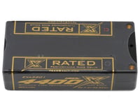 Team Exalt "X-Rated" Shorty 2S 150C Lipo Battery (7.4V/4400mAh) w/5mm Connectors