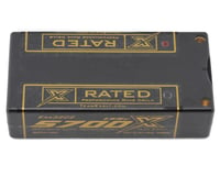Team Exalt "X-Rated" Shorty 2S 135C LiPo Battery (7.4V/5700mAh) w/5mm Connectors