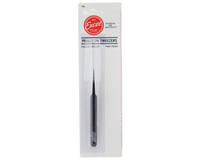 Excel Stainless Steel Straight Point Tweezers (Black)