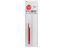 Excel Slant Point Tweezers (Red)