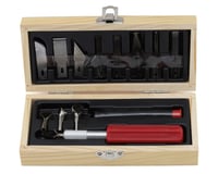 Excel Woodworking Tool Set (Gouges, Routers, Blades & Handle)