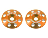 Exotek Flite V2 16mm Aluminum Wing Buttons (2) (Orange)