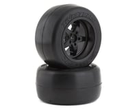 Exotek Twister Pro Drag Belted Rear Tires & Wheel Set w/Soft Foam (2)