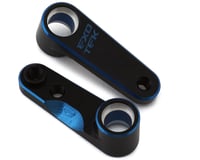 Exotek Associated B7 HD Aluminum Steering Cranks (Black/Blue)