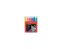Faber-Castell Children's Metallic Gel Crayons (6)