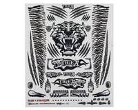 Firebrand RC Concept Tiger Decal Sheet (Black) (8.5x11")