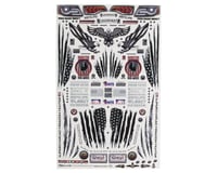 Firebrand RC Americana Decal Set (Black w/Silver Outlines)