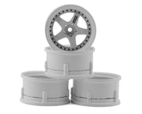 Firebrand RC Element-DSR 1/10 Drift Wheel Kit w/Street Juice Tires (White) (4)