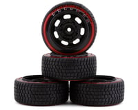 Firebrand RC Promag 15-D2T Pre-Mounted Drift Tires (Red) (4)