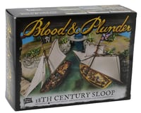 Firelock Games LLC Blood and Plunder: Bermuda Sloop Ship Plastic Model Kit