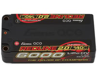 Gens Ace Redline 2.0 2S Shorty LiHV Battery 140C (7.6V/6000mAh) w/5mm Bullets