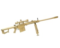 GoatGuns Miniature 1/4 Scale Die-Cast Barrett 82A1 .50 CAL Model Kit (Gold)