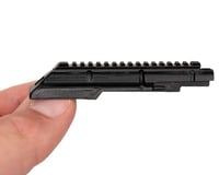 GoatGuns Miniature Scale Accessory AK Picatinny Railing Dust Cover (Black)