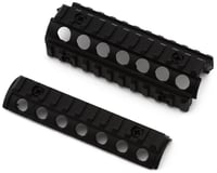 GoatGuns Miniature Scale Accessory AR Quad Rails (Black)