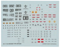 G-REWORK HG RX-79[G] Gundam Ground Type Decal Sheet
