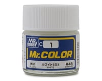 GSI Creos Mr. Hobby C1 Gloss White Acrylic Hobby Paint (10ml)