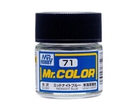 GSI Creos Mr. Hobby C71 Gloss Midnight Blue Acrylic Hobby Paint (10ml)