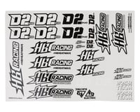 HB Racing D2 Evo Sticker Sheet