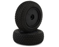 HackFab Losi Mini-B Blip Pre-Mounted Mini Front Oval Tires