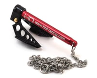 Hot Racing 1/10 Scale Portable Fold Up Winch Anchor (Black/Red)