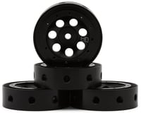 Hot Racing 1.9" Aluminum MRC Beadlock Wheels (Black) (4)