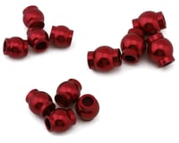 Hot Racing Arrma 1/18 Aluminum Pivot Ball Set (Red) (12)