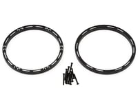 Hot Racing Losi Promoto-MX Front Wheel Reinforcement Rings (Black) (2)