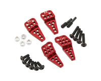 Hot Racing Axial SCX10 II Adjustable Offset Multi Shock Mount (Red)