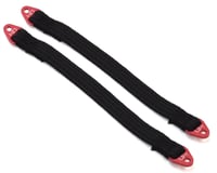 Hot Racing 140mm Suspension Travel Limit Straps (2) (Red)