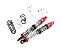 Hot Racing Red Aluminum 123mm Double Spring Shocks