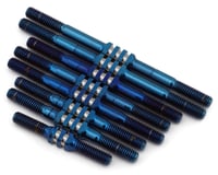 JConcepts RC10 Worlds Fin Titanium Turnbuckle Set (8) (Blue)