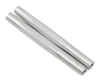 JConcepts RC10 Classic Diamond Wing Tubes (Silver) (2)