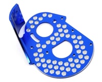 JConcepts RC10 Classic Aluminum Honeycomb Rear Motor Plate (Blue)