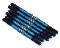 JConcepts XRAY XB4 2024 Fin Titanium Turnbuckle Set (Blue) (6)