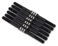 JConcepts B6/B6D Fin Titanium Turnbuckle Set (Black) (6)