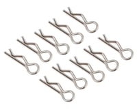 JConcepts Compact Angled Body Clips (10) (Silver)