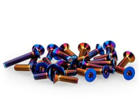 JConcepts Team Associated B6.4 Titanium Lower Screw Set (26) (Blue/Purple/Gold)
