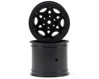 JConcepts 12mm Hex Tense 2.2" Stampede/Rustler Electric Rear Wheel (2) (Black)