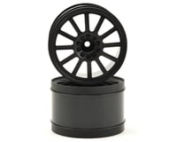 JConcepts 12mm Hex Rulux 2.8" Rear Wheel (2) (Black)