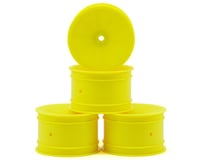 JConcepts 12mm Hex Mono 2.2 Rear Wheels (4) (B6/B74/RB6) (Yellow)