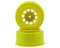 JConcepts 12mm Hex Hazard Short Course Wheels (Yellow) (2)