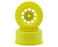 JConcepts 12mm Hex Hazard Short Course Wheels (Yellow) (2)