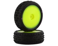 JConcepts Mini-B Swagger Pre-Mounted Front Tires (Yellow) (2)