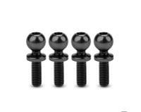 JConcepts 5.5mm Revolved Titanium Ball Studs (Black) (4)