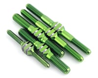 J&T Bearing Co. Mugen MBX8 Titanium "Milled" Turnbuckle Kit (Green)