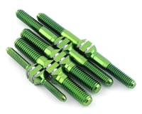 J&T Bearing Co. Associated RC8B4/RC8B4e Titanium "Milled" Turnbuckle Kit (Green)