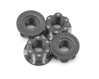 J&T Bearing Co. 4mm Machined Aluminum Wheel Nuts (Grey) (4)