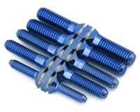 J&T Bearing Co. Sworkz S35-4 Titanium "Milled" Turnbuckles (Blue)